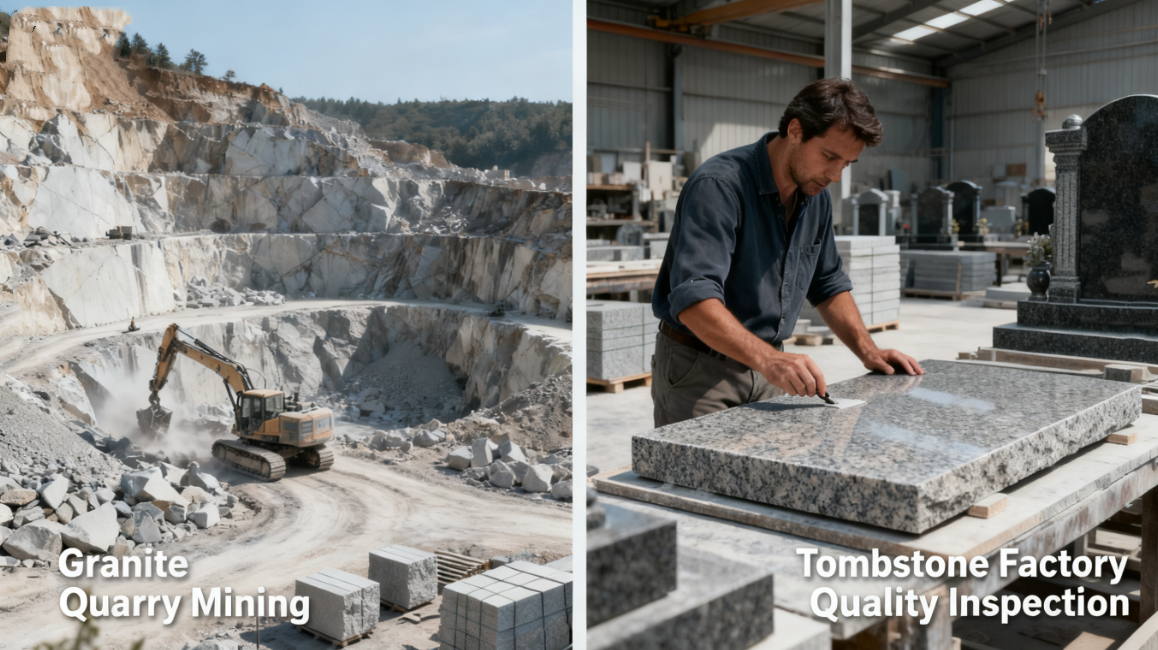 Une pierre tombale en granit est-elle meilleure ou une pierre tombale en marbre ?