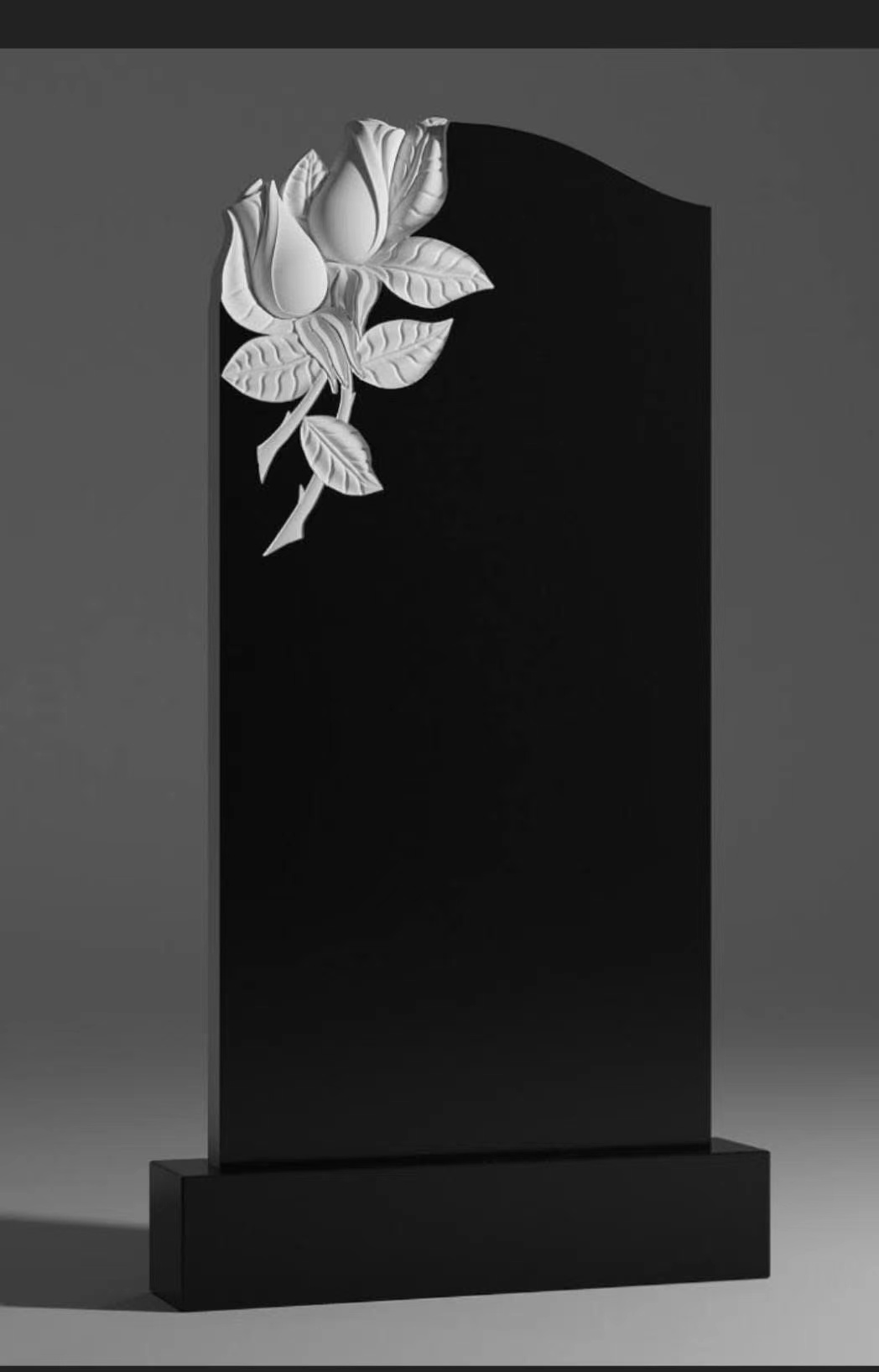 Chine Xingyan Art Relief Rose Rose Tombstone
