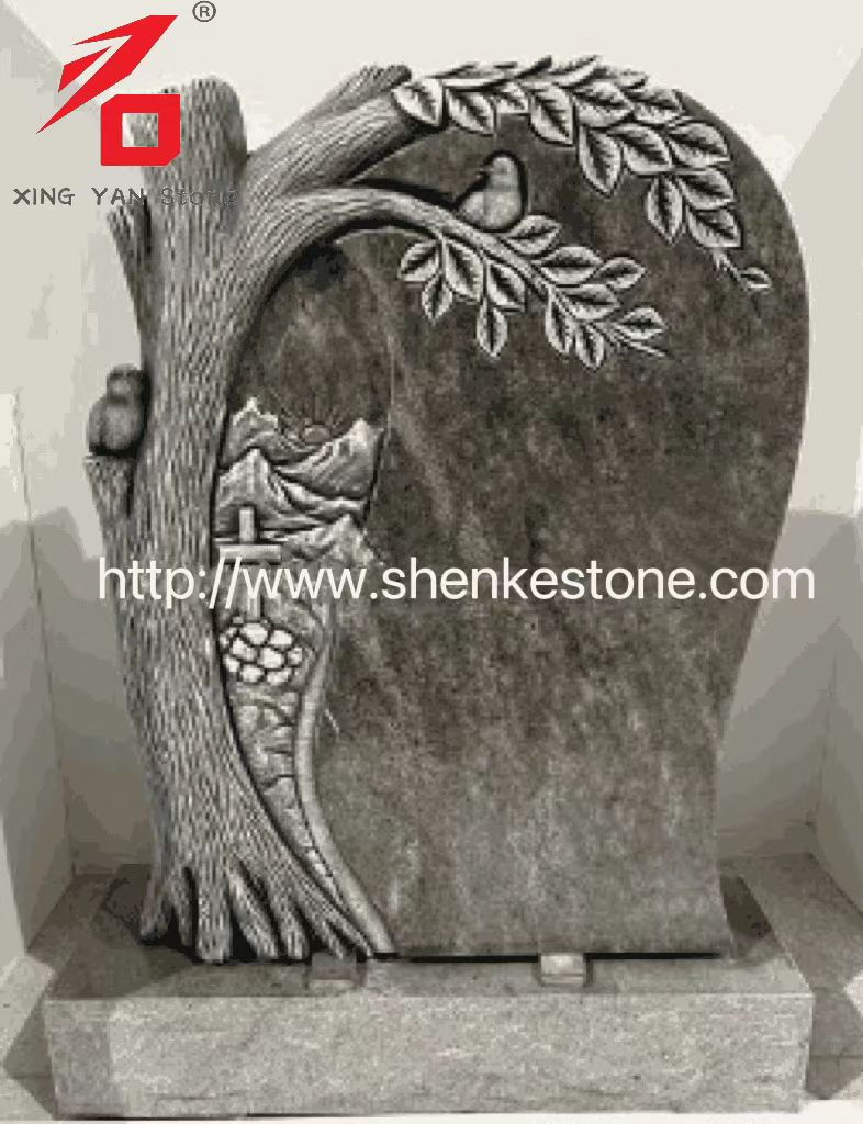 Chine Xingyan - Tree Shadow sculpture Art Tombstone