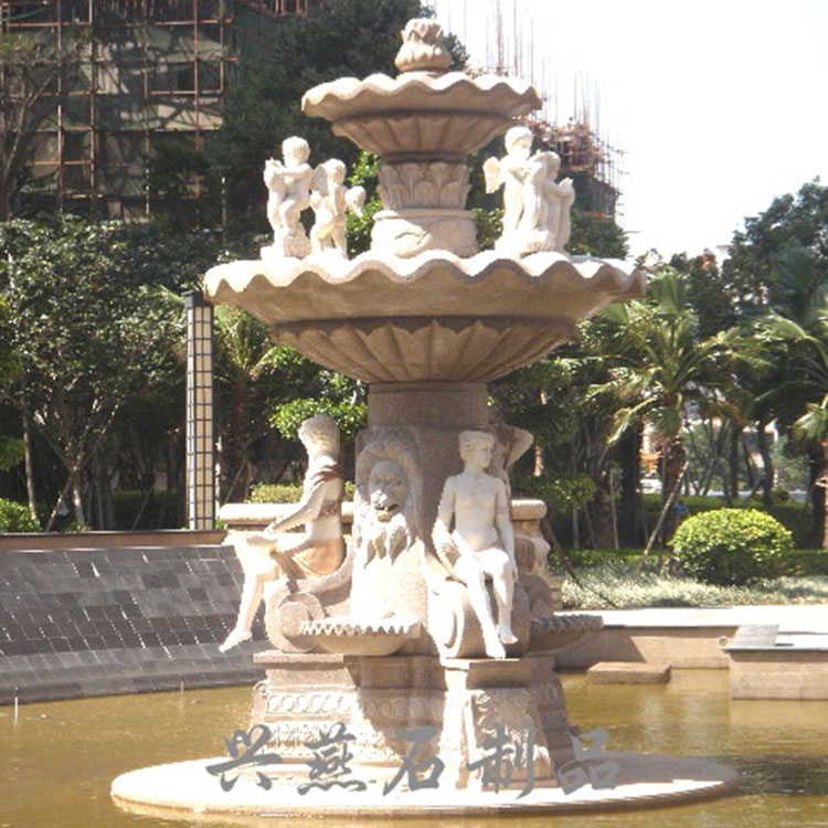 Figure Sculpturel Fontaine qui coule