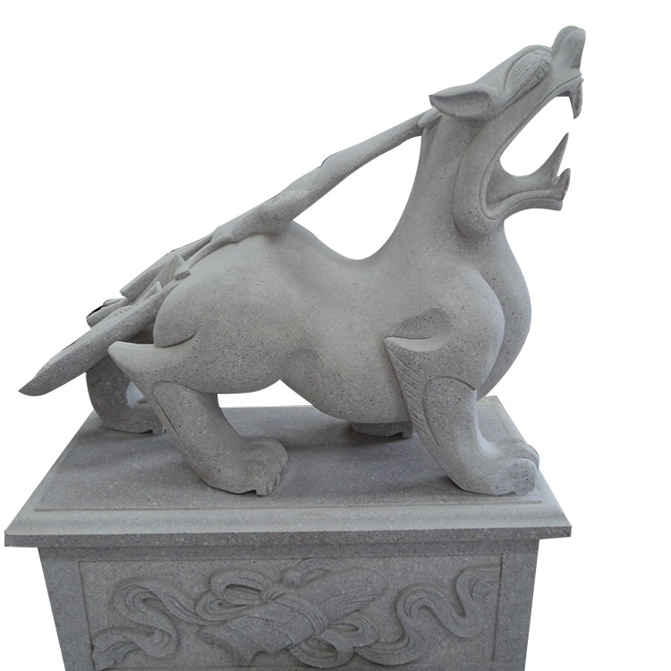 Statue d'animal en marbre de jardin