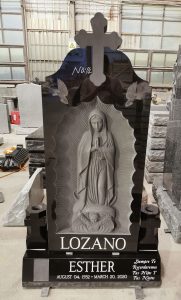 Xingyan a personnalisé Virgin Mary Tombstone sur le thème religieux