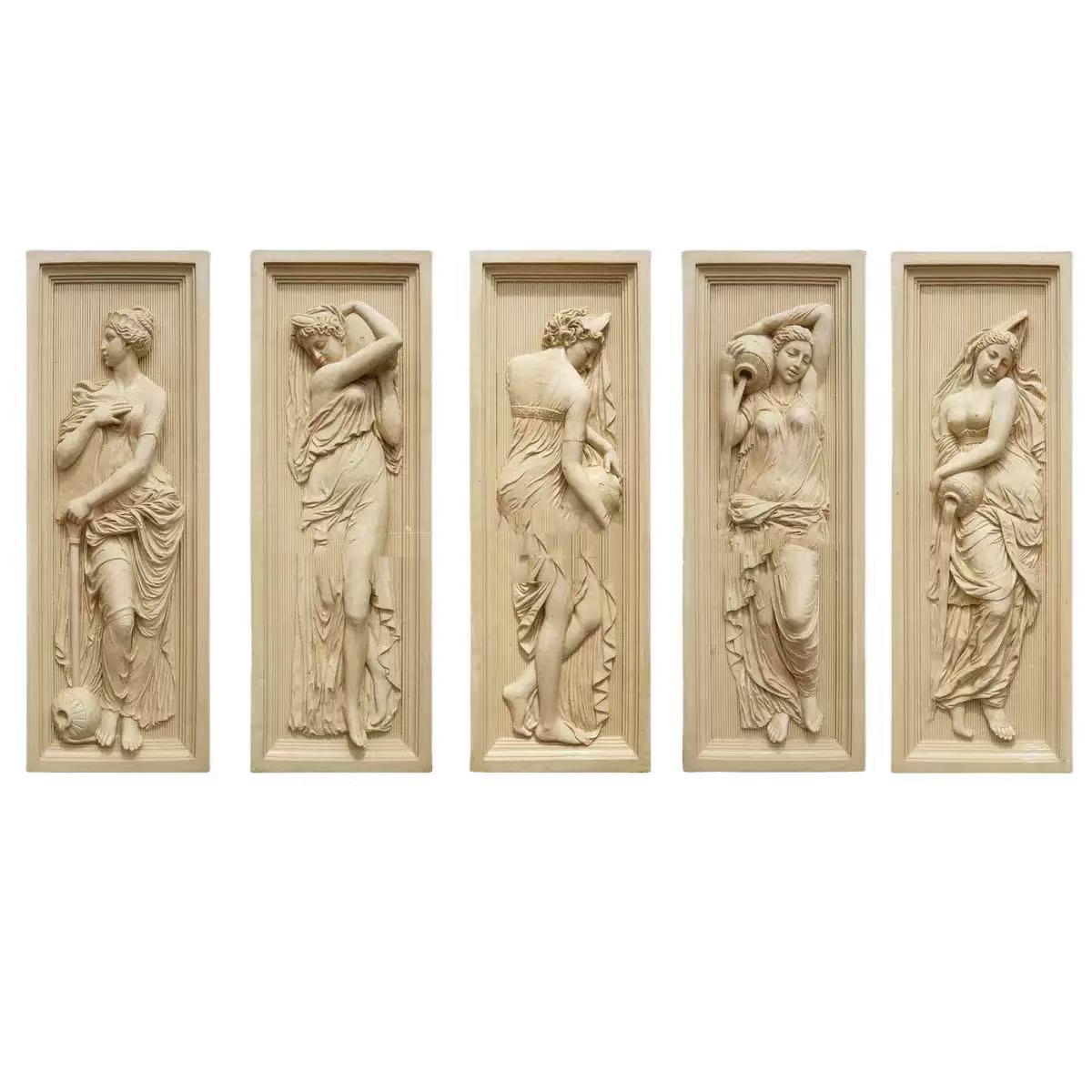 Ensemble de secours de la figure beige égyptienne de style européen de Xingyan